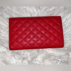 Cute Quilted Red wallet